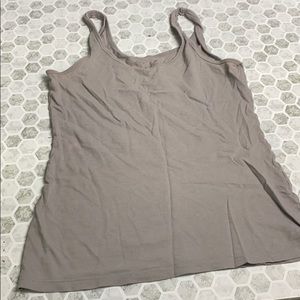 Gray Small Tank Top Sleet
